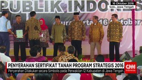 Sertifikat Tanah Program Strategis