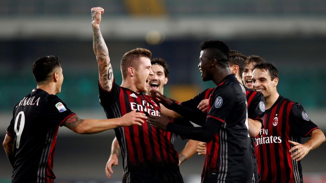 Eksperimen Pelatih AC Milan Vincenzo Montella sejauh ini berhasil. Dia kembali berhasil membawa AC Milan memetik kemenangan dalam laga Serie A.