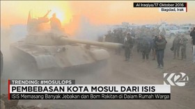 Perang Merebut Mosul dari ISIS Dimulai