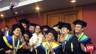 Pesan Sri Mulyani untuk Jebolan STAN: Jangan Jual Harga Diri!
