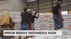 Impor Beras Indonesia Naik 5 Kali Lipat