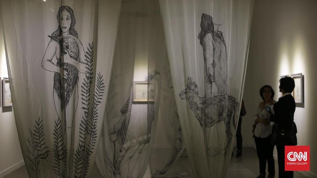 Rupa-rupa Perupa dalam Pameran Seni Beragam Dimensi