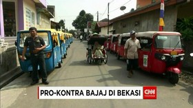 Bajaj Melayani Warga Bekasi