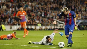 Potret Terbaik Lionel Messi Hancurkan ManCity