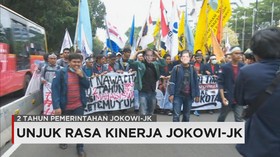 Aksi Demo 2 Tahun Jokowi-JK