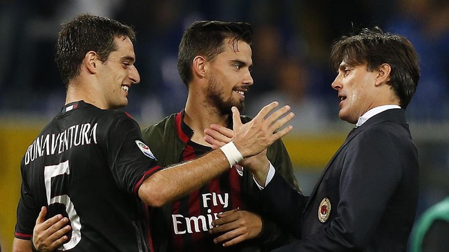 Pelatih AC Milan, Vincenzo Montella menyebut Giacomo Bonaventura terinspirasi trik Keisuke Honda pada saat latihan timnya beberapa hari lalu.