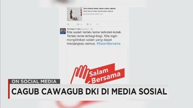 Cagub-Cawagub DKI di Media Sosial