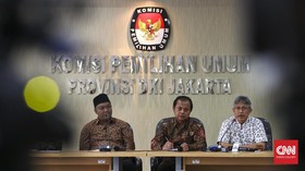 KPU DKI Pastikan Kehadiran Ketiga Cagub dan Cawagub di Debat