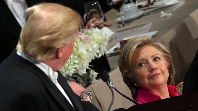 Tadi malam pasar saham global rally menyambut optimisme Hillary Clinton berpeluang kuat memenangkan pertarungan pilpres di AS menghadapi Donald Trump.
