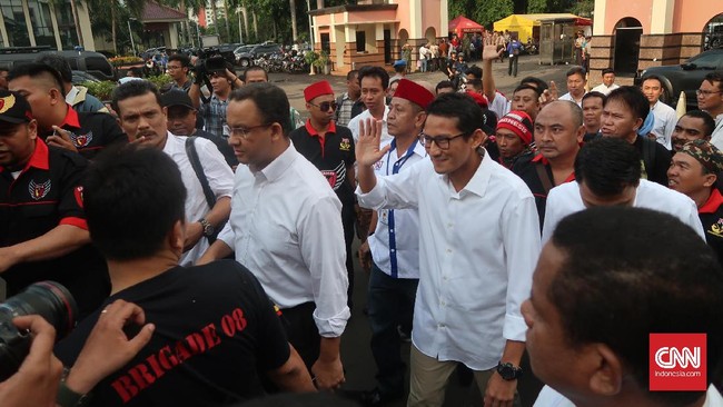 Beberapa lokasi yang akan menjadi pusat kampanye akbar sudah dibicarakan, tapi konten kegiatan dan lainnya akan dibicarakan setelah tanggal 25 Desember.