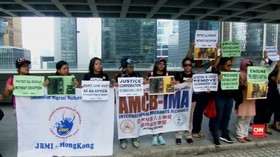 PRT di Hong Kong Tuntut Keadilan Kasus Pembunuhan Dua WNI