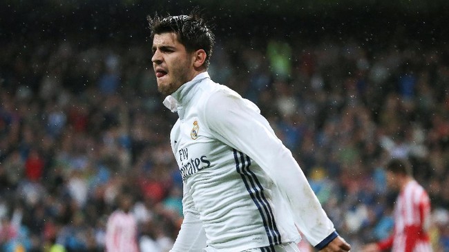 Gol Alvaro Morata untuk kemenangan Real Madrid seolah menegaskan statusnya sebagai cadangan yang sangat diperhitungkan di tim arahan Zinedine Zidane.