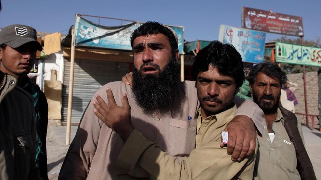 Setidaknya 59 orang tewas dan 117 lainnya berada dalam kondisi kritis akibat serangan di akademisi pelatihan polisi di Quetta, Pakistan, pada awal pekan ini.