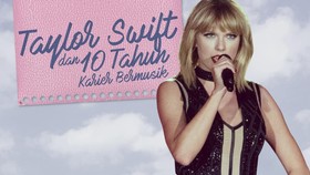 Taylor Swift dan 10 Tahun Karier Bermusik