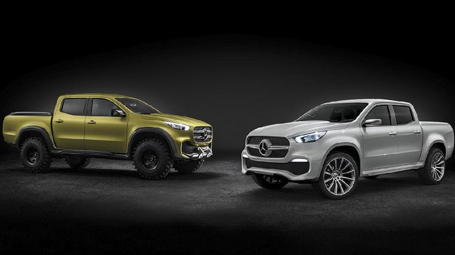 Mercedes-Benz kini mencoba peruntungan untuk menutup celah varian mobil pikap mewah menengah mereka sendiri yang akan hadir akhir 2017.