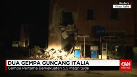 Gempa 6 Magnitude Guncang Italia