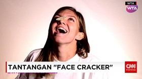Petenis Dunia Coba Tantangan Face Cracker