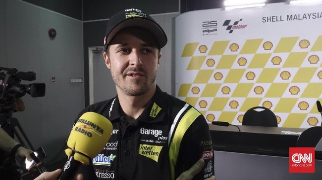 Gagal meraih poin di Moto2 Portugal tak menyurutkan semangat pembalap Pertamina Mandalika SAG Racing Team, Thomas Luthi, balapan di Moto2 Spanyol.