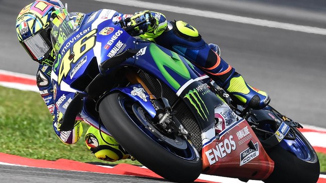 Pebalap veteran MotoGP, Valentino Rossi, tidak merasakan tekanan jelang GP Spanyol yang akan berlangsung di Sirkuit Jerez, 7 Mei mendatang.