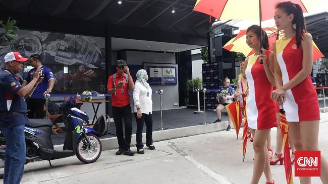 Parade Gadis Payung di MotoGP Malaysia yang Digilai Pria