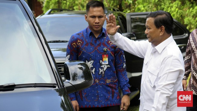 Kemesraan Jokowi-Prabowo di Hambalang