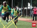 Foto Terbaik Latihan Timnas Indonesia di Karawaci