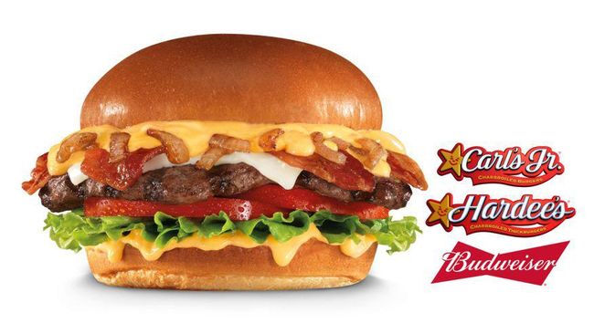 Bir favorit warga Amerika Serikat itu bakal dituangkan ke atas saus keju yang siap dilelehkan di dalam salah satu menu burger Carl's Jr. dan Hardee's.