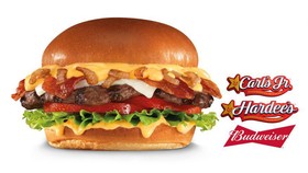 Carl's Jr. Kolaborasi Bir Budweiser dengan Keju