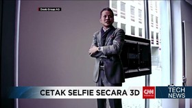 Cetak Foto Selfie dalam Bentuk Patung 3D