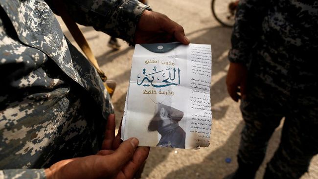 Brosur ISIS di Irak Ungkap Obsesi Terhadap Janggut dan Wanita Berbagai temuan brosur yang disebarkan di Mosul, Irak, memaparkan pedoman hidup yang ketat, termasuk soal janggut dan wanita, dalam pendudukan ISIS.