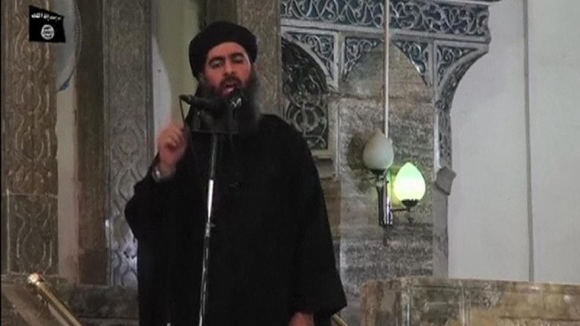 Pemimpin ISIS Abu Bakr Al-Baghdadi menyerukan jihad dalam pesan Idul Adha yang disebarkan lewat Telegram, Rabu (22/8).