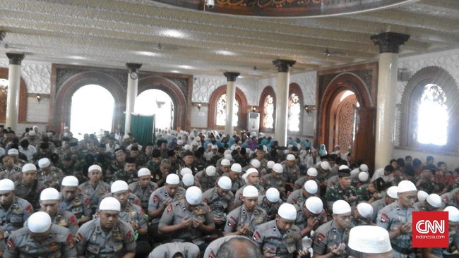 Keterlibatan pasukan bersorban itu akan disesuaikan dengan susunan acara dari penyelenggara aksi Gerakan Nasional Pengawal Fatwa Majelis Ulama Indonesia.