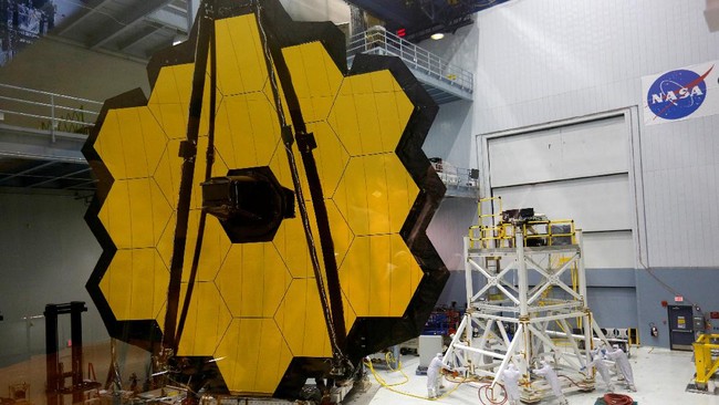 James Webb Space Telescope akan menjalani tes dan dijadwalkan akan diluncurkan pada Oktober 2018.