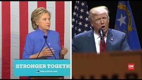 Pertarungan Clinton-Trump Rebut Hati <i> Swing Voters </i>