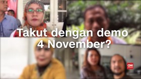 Cerita Warga Ibu Kota soal Demo 4 November