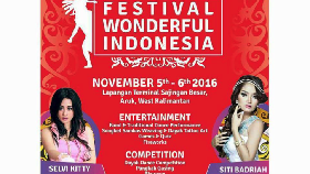 Festival Wonderful Indonesia Hadir di Perbatasan Kalbar