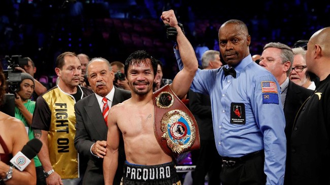 Presiden Rodrigo Duterte ingin petinju sekaligus senator Manny Pacquiao menjadi penerusnya sebagai pemimpin Filipina.
