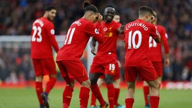 Foto Aksi Liverpool ke Puncak Klasemen