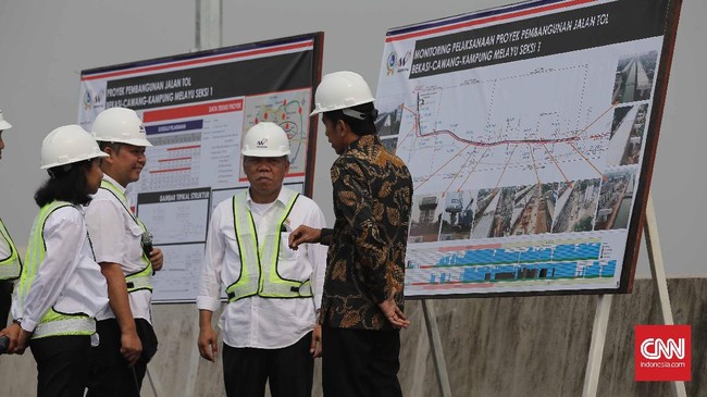 Dari 11.123 paket pekerjaan senilai Rp78,53 triliun, sebanyak 6.560 paket dengan nilai Rp59,26 triliun telah diteken Kementerian PUPR.