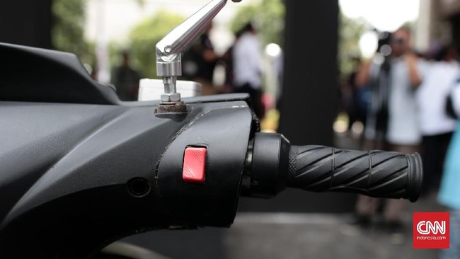 Tampang Gesits si Motor Listrik Buatan Lokal