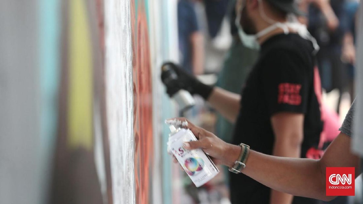 Seni Corat-coret yang 'Menghidupkan' Dinding