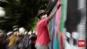 Seni Corat-coret yang 'Menghidupkan' Dinding