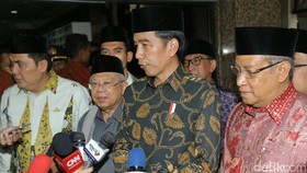 Jokowi Safari Terima Kasih untuk Pengamanan Demo 4 November