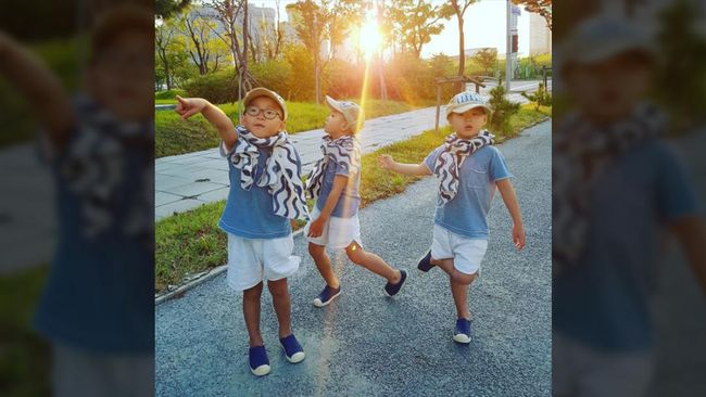 Dengan tubuh lebih tinggi, Song Daehan, Minguk dan Manse kembali tampil di program variety show populer Korea Selatan, Superman Returns.