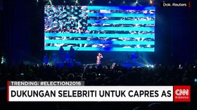 Dukungan Selebriti Untuk Capres AS