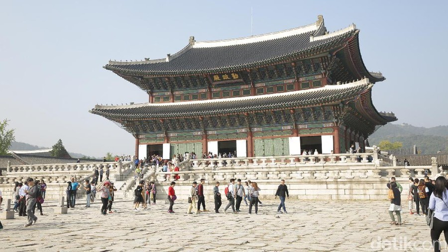 Istana Gyeongbokgung Korea Objek wisata Istana Gyeongbokgung di Seoul