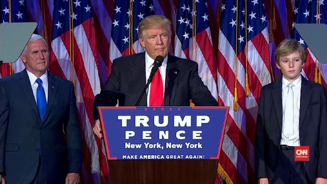 Trump menilai kebocoran dari komunitas intelijen menyebabkan beberapa media AS melaporkan klaim tidak berdasar bahwa ia berada pada posisi lemah dengan Rusia.