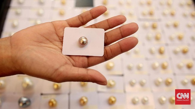 Sepanjang tahun ini, harga mutiara dunia mengalami penurunan 10 persen karena lesunya permintaan.
