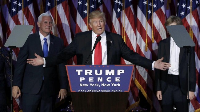 Terpilihnya Donald Trump sebagai presiden AS menurut seorang menteri Israel merupakan akhir dari gagasan terbentuknya negara Palestina.