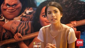 Komentar Maudy Ayunda Usai Wajah Terpampang di Times Square